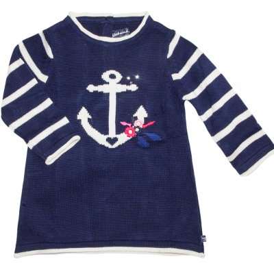 Stitch navy dress
