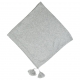 Melanged Grey Poncho