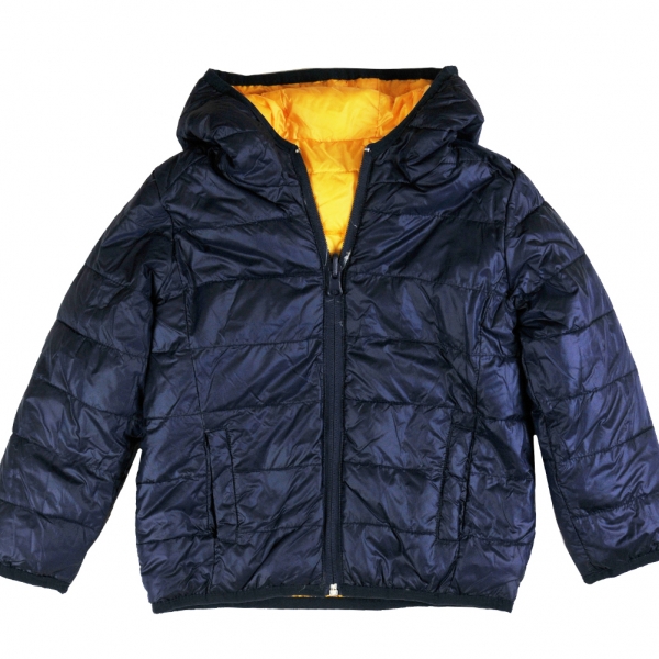 Reversible down jacket