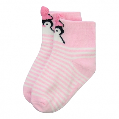 Pink ecru socks