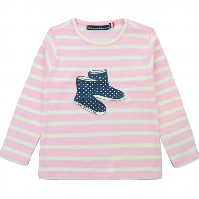 Pink ecru t-shirt