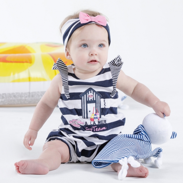 Combi Bebe Et Bandeau Week End A La Mer