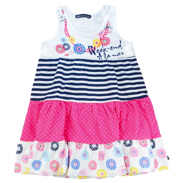 Robe multicolore