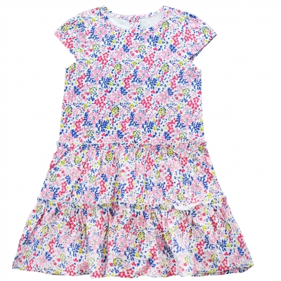 all over flowers dress