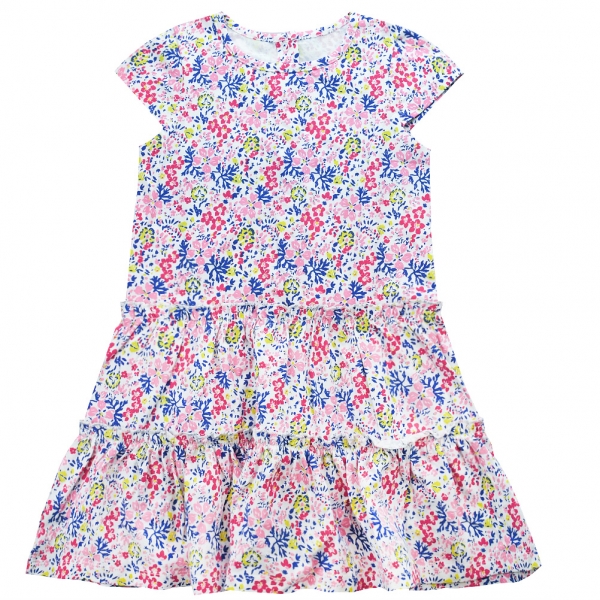 all over flowers dress