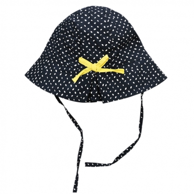 dots -printed hat