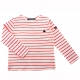 Sailor tee striped neon Orange