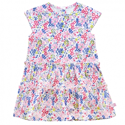 all over flowers dress