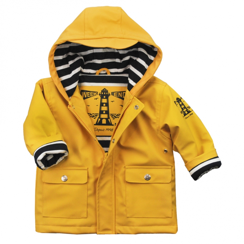 Cir?� jaune ?� capuche - Week end ?� la mer