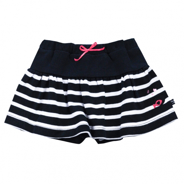 Jupe-short rayé