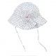 Chapeau imprimé grain de riz
