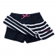 Jupe-short rayé