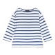Sailor tee striped white nautical blue