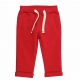 Felt red jogging pants