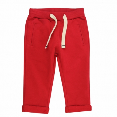 Pantalon molleton rouge