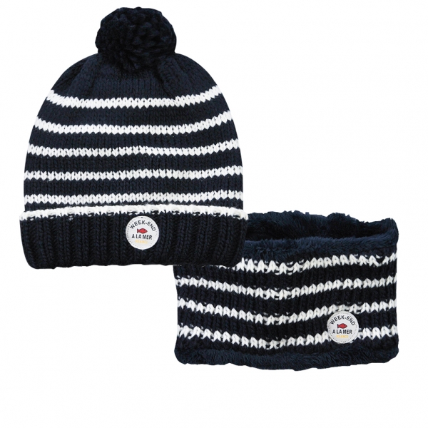 Hat and scarf set