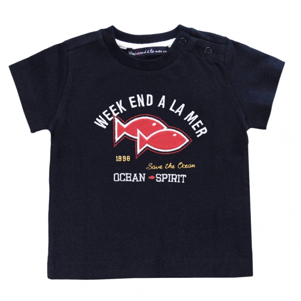 Tee-shirt marine