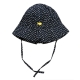dots printed hat