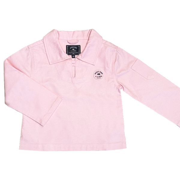 Cardigan rose clair