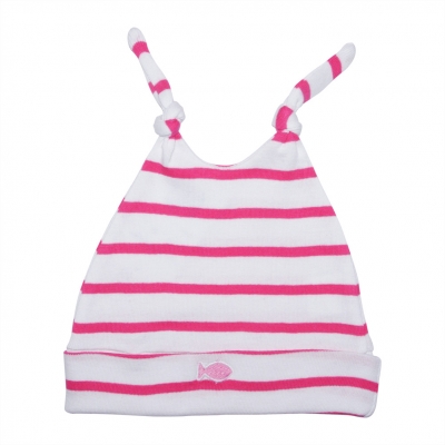 Bonnet Blanc Fushia